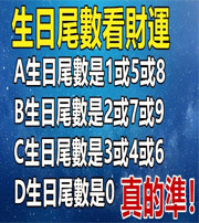 临沂你的生日尾数是几？命运如何？